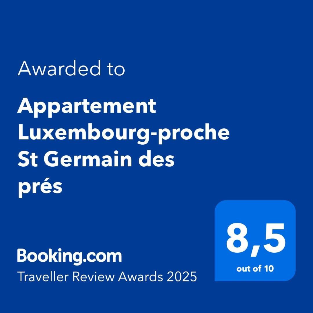 Appartement Luxembourg-Proche St Germain Des Pres Paryż Zewnętrze zdjęcie